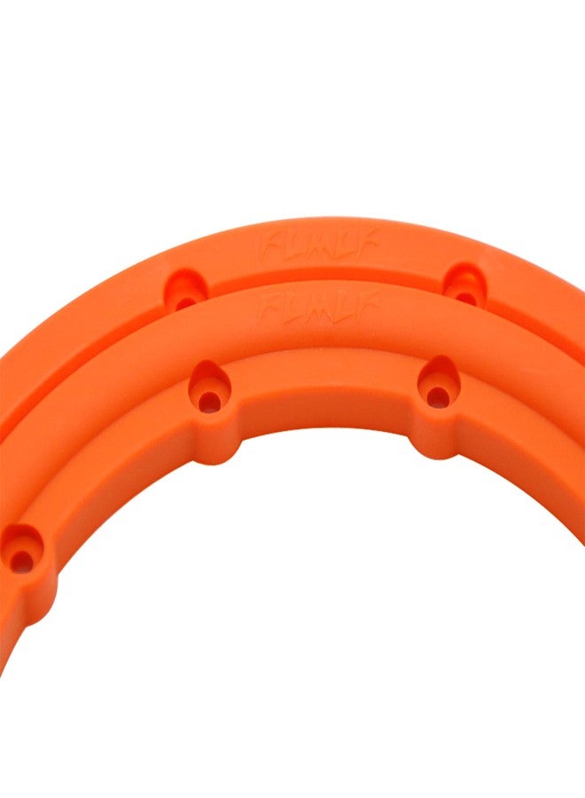 FLMLF Nylon Inside and Outside Beadlock Ring Kit 8pcs Orange for Wheel Hub for 1/5 HPI Baja 5B 5T 5SC LOSI 5ive T RC CAR Truck Parts - Image 2